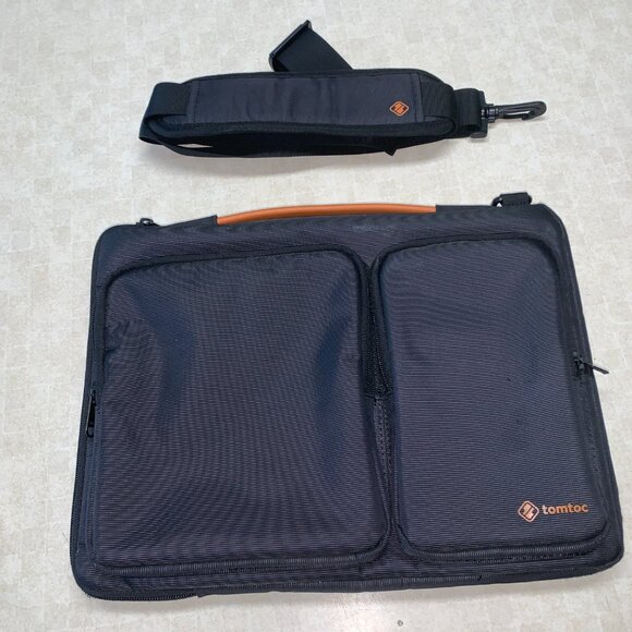 Tom Toc Protective Laptop Shoulder Bag for Laptops Tablets A42-C01D ~10”x ~13" - Picture 2 of 14